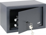 HMF 49200 Furniture Safe with Double-Bit Lock 31.0 x 20.0 x 20.0 cm
