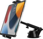 Armatuurlaua tahvelarvuti kinnitused auto esiosa, woleyi auto/veoauto tahvelarvuti hoidja iminapakett Tugev tuuleklaasi autokinnitus iPad Pro/Air/Mini/Galaxy Tabs/Lenovo/Mobiilid 4-12.9 tollile