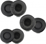 K&otilde;rvaklappide asendamine Plantronics peakomplektidele, k&otilde;rvaklappide katted, kunstnahast k&otilde;rvapadjad Plantronics Blackwire 3210 3220 3320 C3225 HW261N HW510 HW520 Jabra PRO 920 930 9450 Biz 2300 2400 (6