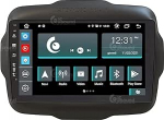 Costum Fit autoraadio Jeep Renegade'ile Android GPS Bluetooth WiFi Dab USB Full HD puuteekraaniga 9-tolline Easyconnect displei