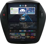 Android 12 IPS autoraadio sobib Hyundai IX35 (2010-2017) - Sisseehitatud CarPlay + Android auto - Tasuta kaamera - 2G + 32G - 9.7-tolline 2 DIN - DSP DAB roolijuhtimispult WiFi Fast Boot 4G