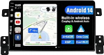 Android 12 IPS autoraadio, mis sobib Suzuki Grand Vitara (2005-2015) - 4G+64G - Sisseehitatud DSP/Carplay/Android auto - Kaamera + mikrofon - 9-tolline 2 DIN - Juhtrattajuhtimine WiFi DAB 360 kaamera