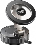 YOSH vaakum magnetiline mobiiltelefoni hoidja auto MagSafe auto Mount, mobiiltelefoni hoidja auto N55 magnet, koos Nano Gel + TPU iminapaga, iPhone Samsung Pixelile