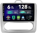 [6G+128G | Sisseehitatud DAB+ 4G] - MSD Autoradio Ford Focusile (2004-2011) | Android 15 GPS navigatsiooniradio | CarPlay Android auto roolijuhtimispuldi kahesageduslik WiFi DSP | Cam&eacute;ra MIC | Octa-Core 2 DIN