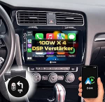 Dynavin autoraadio navigatsioonis&uuml;steem VW Golf 7 Passat B8 Tiguan Polo Skoda Octavia Superb, 9/10,1-tolline OEM raadio Bluetoothiga, DAB+ valmis, &uuml;hildub Carplay ja Android Cariga