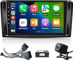 2G + 64G Android Autoradio 9 tolli Mercedes Benz ML/GL W164 ML350 ML500 GL320 X164 ML280 GL350 GL450 | Wireless CarPlay & Android Auto | GPS navigatsioon | Bluetooth | WiFi | FM RDS | Tagurduskaamera | Tagurduskaamera