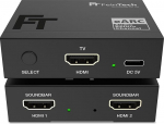 FeinTech AX421 HDMI eARC Switch 1 TV x 2 Soundbar - kasutage 2 heliseadet &uuml;hes teleris