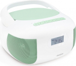 mooov 477186 Mady Bluetooth CD m&auml;ngija raadio MP3 USB pordiga, Micro SD kaart, roheline