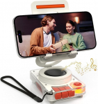 ANCwear mobiiltelefoni statiiv koos juhtmevaba Bluetooth 5.4 k&otilde;lariga - kaasaskantav k&otilde;lar TF-kaardi pesaga, lahe kingitusidee meestele, naistele, teismelistele ja t&auml;iskasvanutele