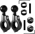 Ram Mount Holder Ball Arm mobiiltelefoni hoidja jalgratta telefoni hoidja mootorratta juhtraua veekindlad tarvikud roller jalgratta paigaldus mobiiltelefoni hoidja Scooter 2 komplekt (25mm)