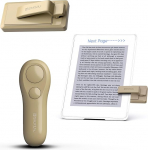 SYUKUYU SKPT01 RF kaugjuhtimispuldi lugemiseks Kindle, iPad, Surface Comics, iPhone/Android tahvelarvutid, lugeda romaane ja fotograafia (kollane)