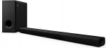 Yamaha True X BAR 50A Soundbar - Dolby Atmos Surround, sisseehitatud Alexa, traadita subwoofer, selge h&auml;&auml;l, HDMI eARC, Bluetooth, AirPlay 2, Spotify Connect - must