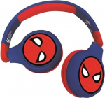 Lexibook - Spiderman 2-in-1 Bluetooth k&otilde;rvaklapid lastele - traadita traadita stereok&otilde;larid, lastele ohutu, kokkupandavad, reguleeritavad, sinine punane/sinine, HPBT010SPLXB, HPBT010SPLXB