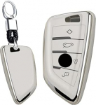 Smart auto v&otilde;tme &uuml;mbris sobib BMW X1 F48 X2 X3 X5 X7 F15 X6 F16 X5M G30 G11 2 seeria 5 seeria 7 seeria 218i 530Li 750i TPU kaitsev v&otilde;tmekate tarvikud auto v&otilde;tme &uuml;mbris 4 nuppu h&otilde;bedane