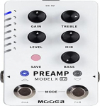 Mooer Preamp Model X2 kahe kanaliga digitaalne eelv&otilde;imendi pedaal