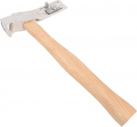 Magnetiline katusekirves Carbon Steel Shingle Hammer puidust k&auml;epidemega, kerge konstruktsioon, t&auml;pne l&otilde;ikamine, naelade t&otilde;mbamine katuse remondiks