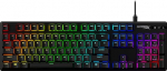HyperX Alloy Origins PBT mehaaniline m&auml;nguklaviatuur HyperX Blue l&uuml;lititega, QWERTZ saksa paigutus, vastupidavad PBT klahvikatted, RGB valgustus, alumiiniumist korpus, eemaldatav USB-C kaabel, must
