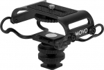 Movo SMM5-B Universaalne mikrofoni ja kaasaskantava diktofoni amortisaatorite kinnitus - sobib Zoom H1n, H2n, H4n, H5, H6, Tascam DR-40x, DR-05x, DR-07x ja teistele 1/4" kinnituskruviga mikrofonidele.