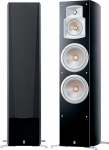 Yamaha NS 777 stendik&otilde;larid (3-suunaline bass-refleks, waveguide sarv, 100W) klaverimustvalge