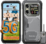 Blackview XPLORE 1 Walkie Talkie mobiiltelefon v&auml;ljas ilma lepinguta 5G, 20000 mAh Outdoor nutitelefon 48GB + 512GB, 6,78-tolline FHD+ & 2,01-tolline 120Hz Android 15 IP69K, 64MP + 50MP + 20MP, NFC/OTG/GPS