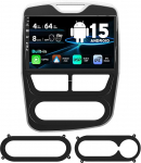 Autoradio Android 12 Sobib Renault Clio (2012-2016) - Sisseehitatud Carplay/Android Car/DSP - LED kaamera mikrofonivaba - 4G + 64G - 10.1 tolli 2 DIN - Toetab DAB roolijuhtimist 4G WiFi BT