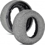 Linased asendusk&otilde;rvapadjad Sony Playstation 5 PS5 Pulse 3D juhtmeta k&otilde;rvaklappidele, hallid remondim&auml;lu vahtkuularid k&otilde;rvapadjad / tassid / katted