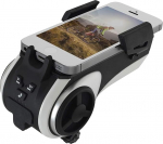 Fischer jalgratta multimeedia nutitelefoni hoidik Bluetoothiga helistamiseks ja muusika kuulamiseks