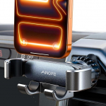 AINOPE Air Vent Phone Holder, 2024 Gravity Air Vent Car Mount iPhone'ile koos viimase Air Vent Clip'iga, k&auml;ed vaba telefoni autokinnitus, sobib iPhone 15 Pro Max 14 13 jaoks
