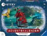 Ravensburger 20186 Mystery Kids advendikalender - Piraatide aare - Puzzle advendikalender lastele alates 6. eluaastast - 24 m&otilde;istatust v&auml;ljap&auml;&auml;semise entusiastidele