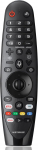 FOXRMT LG Magic AKB75855501 LG Smart TV AN-MR20GA MR19BA MR18BA MR650A h&auml;&auml;l- ja osutusfunktsiooniga kaugjuhtimispult LG Smart TV-le AN-MR20GA MR19BA MR18BA MR650A