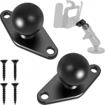 Ram Mount Arm mobiiltelefoni hoidja Jalgratta kuulipea seinakinnitus Diamond Base 2 tk 1 tolli mobiiltelefoni hoidja kruvikeeramise alus koos Ram Mounts 1 tolli kuuli mobiiltelefoni hoidja mootorratta alumiinium (Style 1)