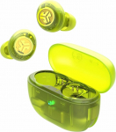 JLab Go Pop ANC In-Ear k&otilde;rvaklapid Bluetooth, aktiivse m&uuml;rasummutusega traadita k&otilde;rvaklapid 24+ tundi m&auml;nguaega, t&otilde;elised traadita k&otilde;rvaklapid, IP55 higikindlus, multipoint, l&auml;bipaistev neoonroheline v&auml;rvus
