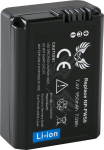 SK aku Sony NP-FW50 | 950 mAh - Sony Alpha 7 7II 7R 7S II 5100 6300 6500 // NEX-3 NEX-6 NEX-7 NEX-F3 // DSC RX10 // SLT A35 A55 // ZV-E10 jaoks.