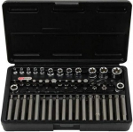 KS Tools 922.4305 30-osaline komplekt puuritud 1/4 " - 3/8" - 1/2 Torx E4 - E20 - T20 - T60 - M5 - M12