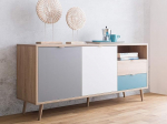 m&ouml;belando Visby I Sideboard Sideboard Sideboard Chest of Drawers