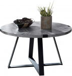 Kohvilaud Rustic Vintage Industrial Design k&uuml;ljelaua &uuml;mmargune elutoa laud metallist ja puidust elutoa kontorisse vastuv&otilde;tu lihtne kokkupanek hall