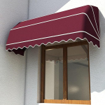 Faltbare T&uuml;rfenster -Markisen -Baldachin - Handbuch teleskopischer Sonnenschatten -Schutz f&uuml;r Terrasse, Balkon, Hof - wasserdichte Regenabdeckung im Freien im Freien
