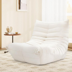 Vesgantti Togo diivan, mull diivan v&auml;ikestesse ruumidesse, papukott diivan m&auml;luvahuga, kondita diivan, valmistatud kunstmokkast, v&auml;ike diivan magamistuppa ja elutuppa, valge