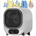 Mini pesukuivati, Mini pesukuivati, Max. Koormus 0,8 kg, 0-200 minutit sooja ja k&uuml;lma &otilde;hku, 35 dB madal m&uuml;ra, koju, korterisse ja matkaautodesse, valge