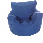 Puuvillane Bean Bag tool koos oad Royal Blue
