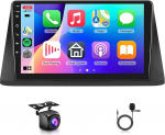2G 64G Android autoraadio Mercedes Benz Sprinter 2000-2006 9-tolline puuteekraaniga raadioauto traadita Carplay Android auto navigatsioon GPS peeglilink Bluetooth FM/RDS/EQ raadio WiFi USB+ tagurduskaamera