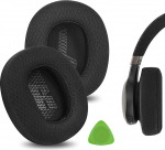 Geekria Comfort Mesh kangast asendusk&otilde;rvapadjad JBL Live 650 BTNC, Lifestyle E65BTNC, Duet NC, Live 660 BTNC k&otilde;rvapadjad, remondiosad (must)