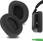 Geekria Comfort Asenduskangast k&otilde;rvapadjad Turtle Beach Stealth 600 Gen 2 Gen 3 k&otilde;rvaklappidele k&otilde;rvapadjad k&otilde;rvapadjad parandustarvikud (must)