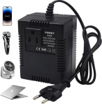 Pinge muundur 220 V kuni 110 V, 300 W toiteadapter Step Down Power Converter, reisivooluadapteri pistikuga pinge muundur &otilde;hupuhastite, arvutite, minikaamerate jaoks