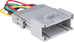 RED WOLF Tehase v&otilde;imendi Amp Crossover Bypass Jumper Integratsioon Juhtmestik kaabli adapter GMC Chevy Silverado Impala Suburban Sierra 2000-2009 Non Base Infinity s&uuml;steemile
