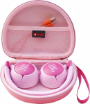 XANAD k&otilde;rvaklappide &uuml;mbris JBL Junior 320 BT/JBL Jr310 BT Punane Sinine On-Ear laste traadita kokkupandavad Bluetooth k&otilde;rvaklapid (roosa)
