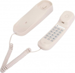 Seinatelefon, TC990 Juhtmega lauatelefon beež laudmoodulisse seinale riputatav fikseeritud telefon hotellitoa perekonna lifti vannituppa
