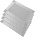 6st&uuml;cke Teiliges Platzset f&uuml;r K&uuml;chentisch Tischsets Tischdekoration Europ&auml;isches Design Unterlage f&uuml;r Geschirr Schutz vor Hitzesch&auml;den Geeignet f&uuml;r Zuhause Hotel Restaurant
