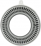 Premium-Tischset aus Silikon, hitzebest&auml;ndig, Tischset, Tassenunterlage, Tellerunterlage, rutschfestes Design, Tischsets und Untersetzer for Schutz des Esstisches for den Heimgebrauch(24cm Thin)