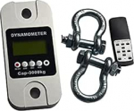 Hochpr&auml;zise Infrarotsteuerung Spannmesser Wireless English Version-Dynamometer mit Sch&auml;kel for den Industriegebrauch(100Tons with Shackle)